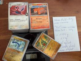 Pokemon Karten Bulk sammlung 1,1 kg Englisch NM siehe bilder