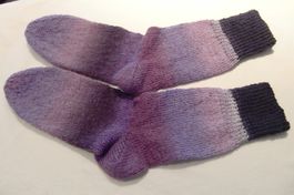 handgestrickte Socken Grösse 38/39