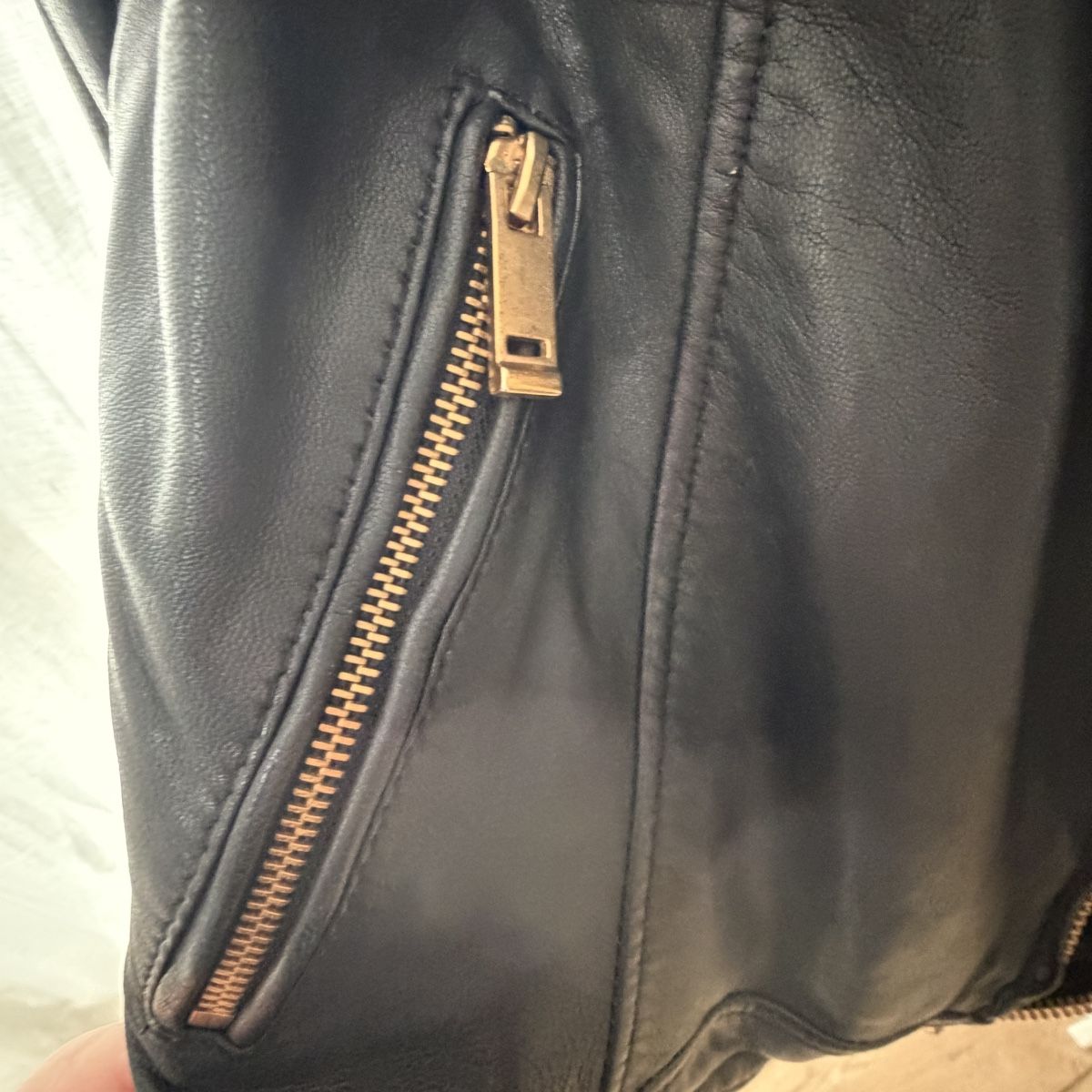 Zara Jacken: Biker Lederjacke – Gebraucht aus Beromünster von cosmopolitan68 4