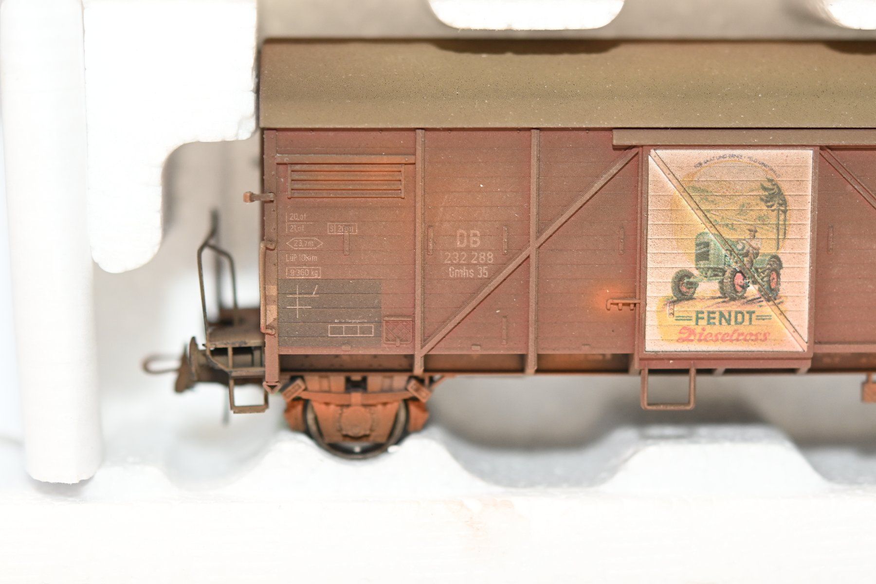 Roco Modelleisenbahnen: DB Gmhs 35 "Fendt" Güterwagen  Roco H0/DC – Gebraucht aus Laupen ZH von  1
