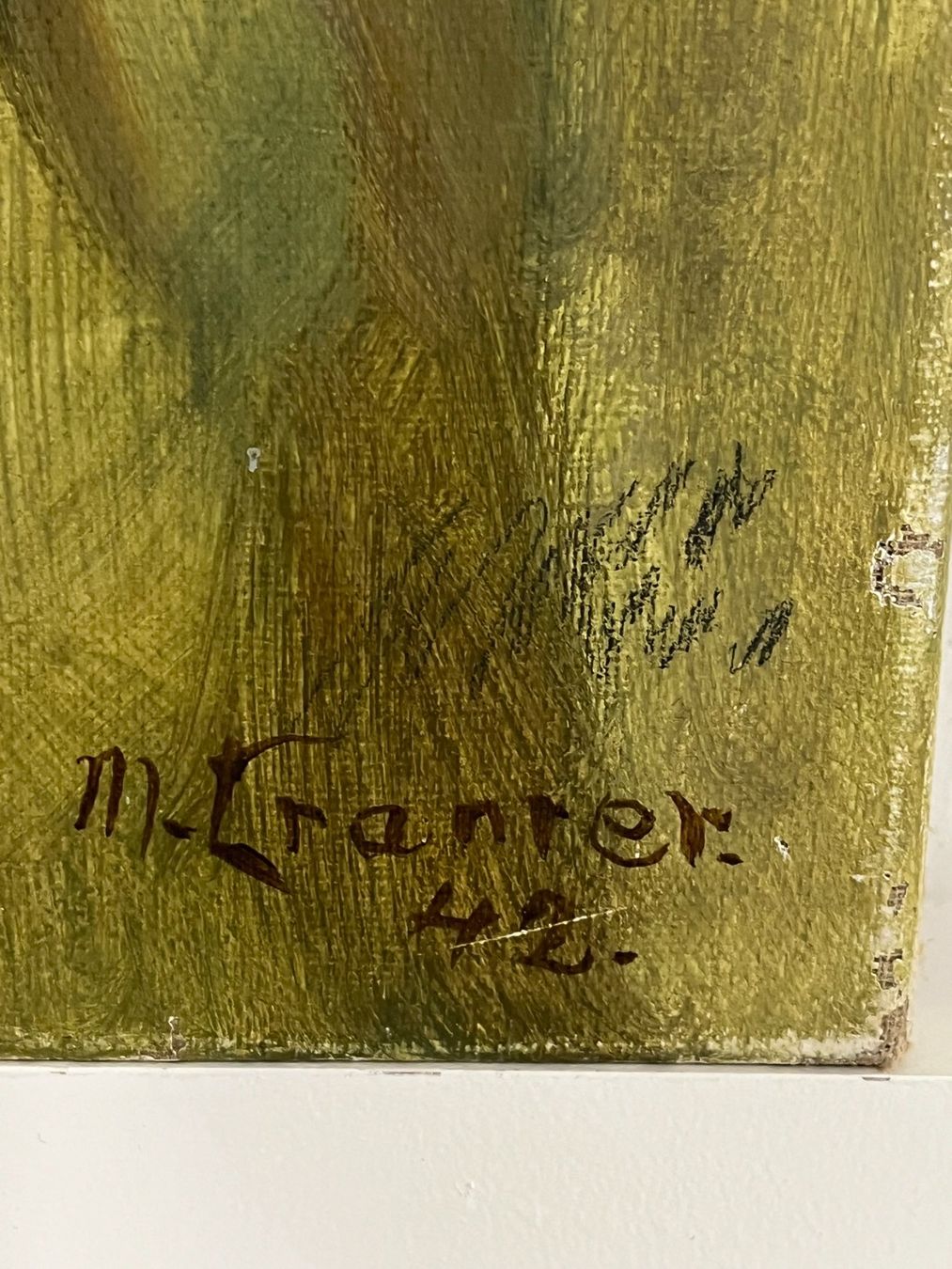 Dipinti: MAX CRAMER (1882–1960) Ölgemälde "Junge Dame" – Usato da Basel venduto da Kaffee_und_Kunst 5