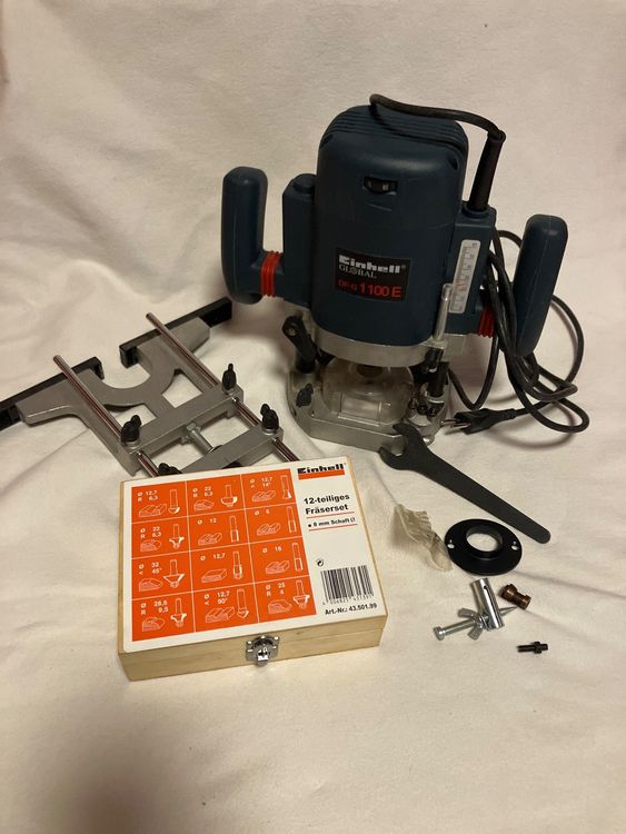 Einhell Oberfräse OF-G 1100E + Fräserset (Gebraucht) in für CHF 48 ...