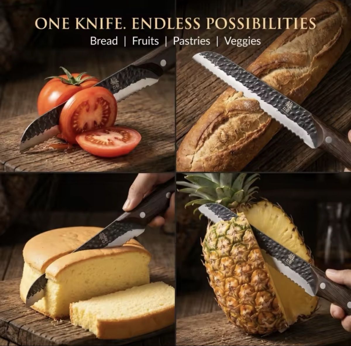 Coltelli da cucina: Japanisches Brot Messer  – Nuovo e nell'imballaggio originale da Arbon venduto da clothes187 2