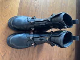 Valentino Garavani Biker Boots Damen schwarz Grösse 39,5