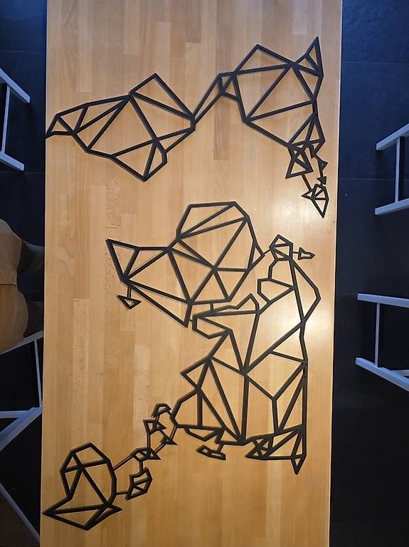 Tutte le decorazioni: Décoration murale "monde" – Usato da Lussery-Villars venduto da ale_z6h5 1