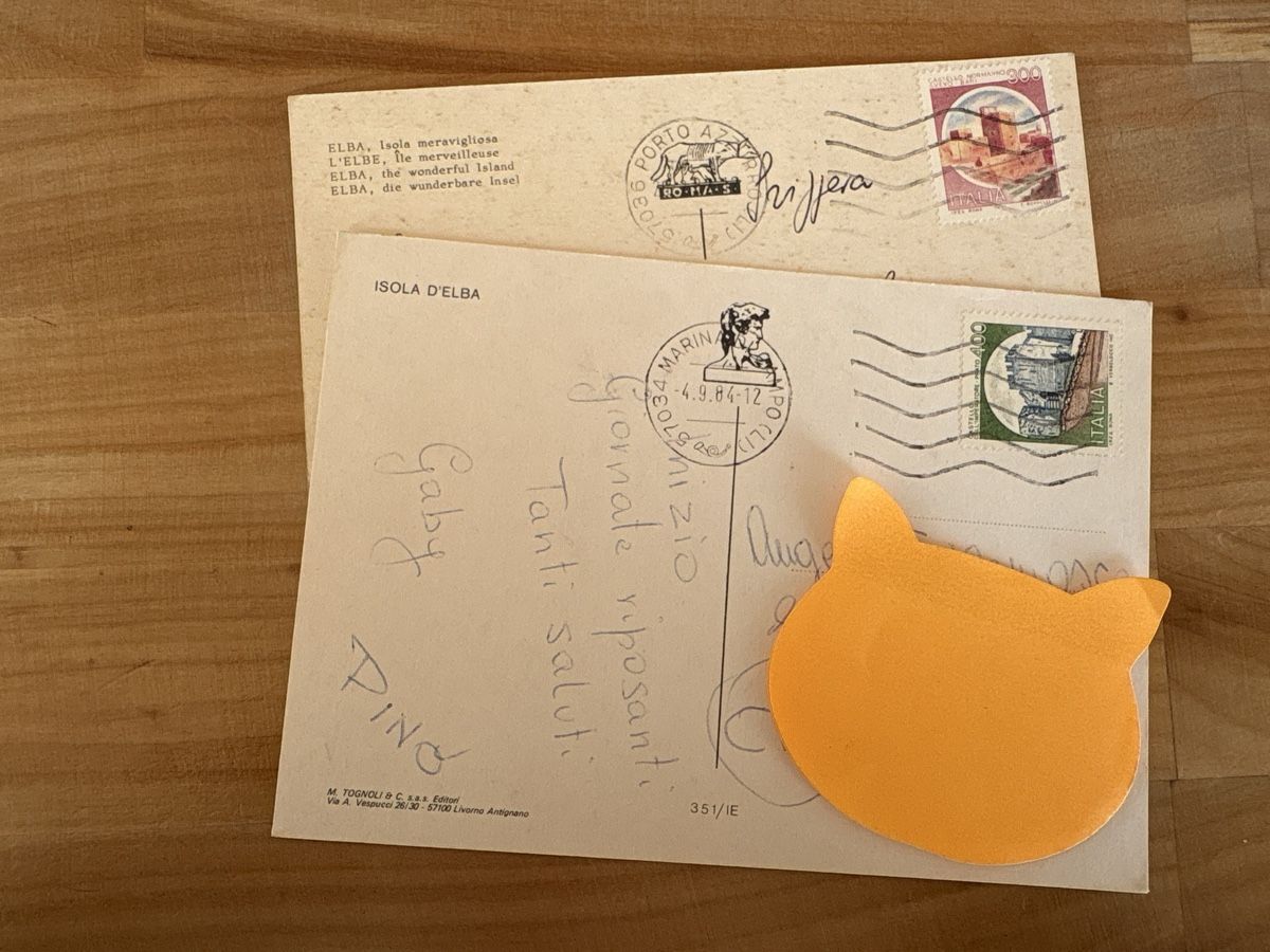 Cartoline postali: 2 AK von Insel Elba – Usato da Rümlang venduto da Kartenpost1 1