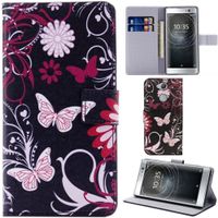 Sony Xperia XA2 Hülle Etui Wallet Cover Case Coque Tasche