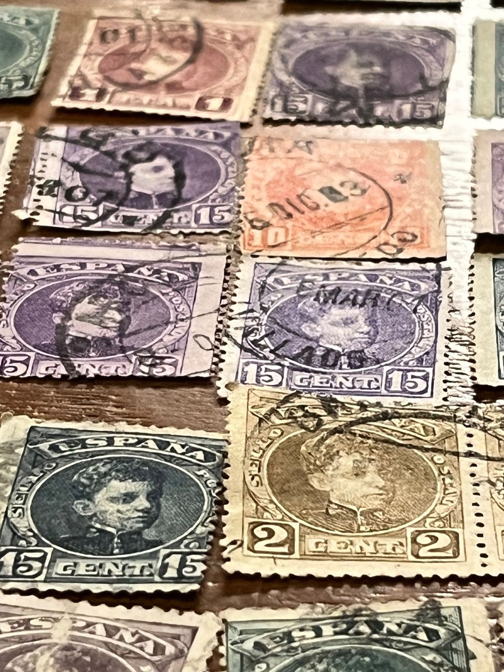 Alle Briefmarken: Lot Seltene Briefmarken Spanien – Gebraucht aus Zürich von engebrunau 2