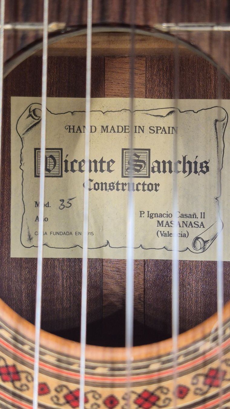 Musikinstrumente: Akustik Gitarre Vicente Sanchis 35 – Gebraucht aus Winterthur von NorrSydGuitars 8