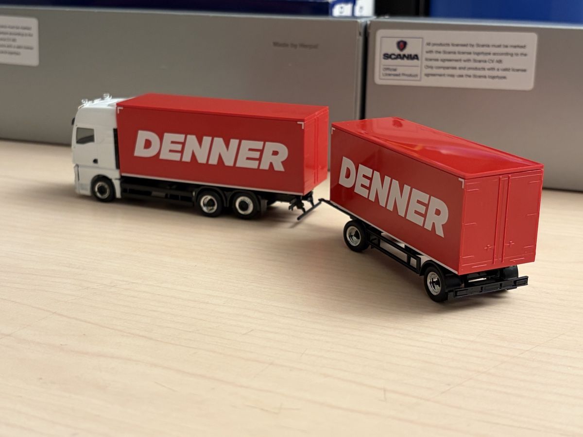 Herpa Modellini d'auto: MAN TGX GX Denner – Nuovo (secondo la descrizione) da Felben-Wellhausen venduto da Mobil01 1