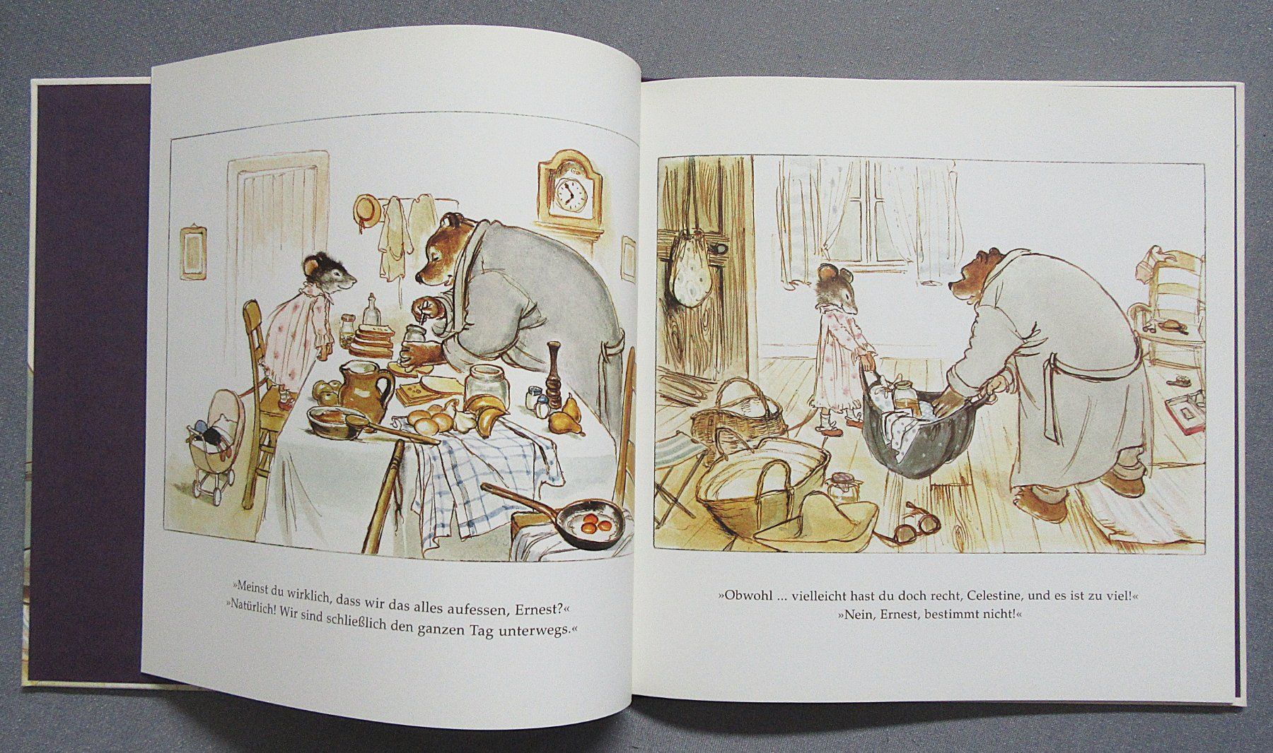 Bücher: Ernest und Celestine machen ein Picknick - Gabrielle Vincent – Gebraucht aus Auenstein von Padabimbim 2