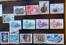 MONACO timbres neufs ** ~1987