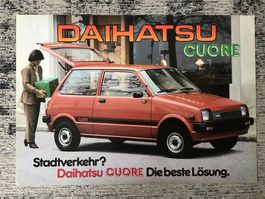 Daihatsu Cuore Prospektblatt