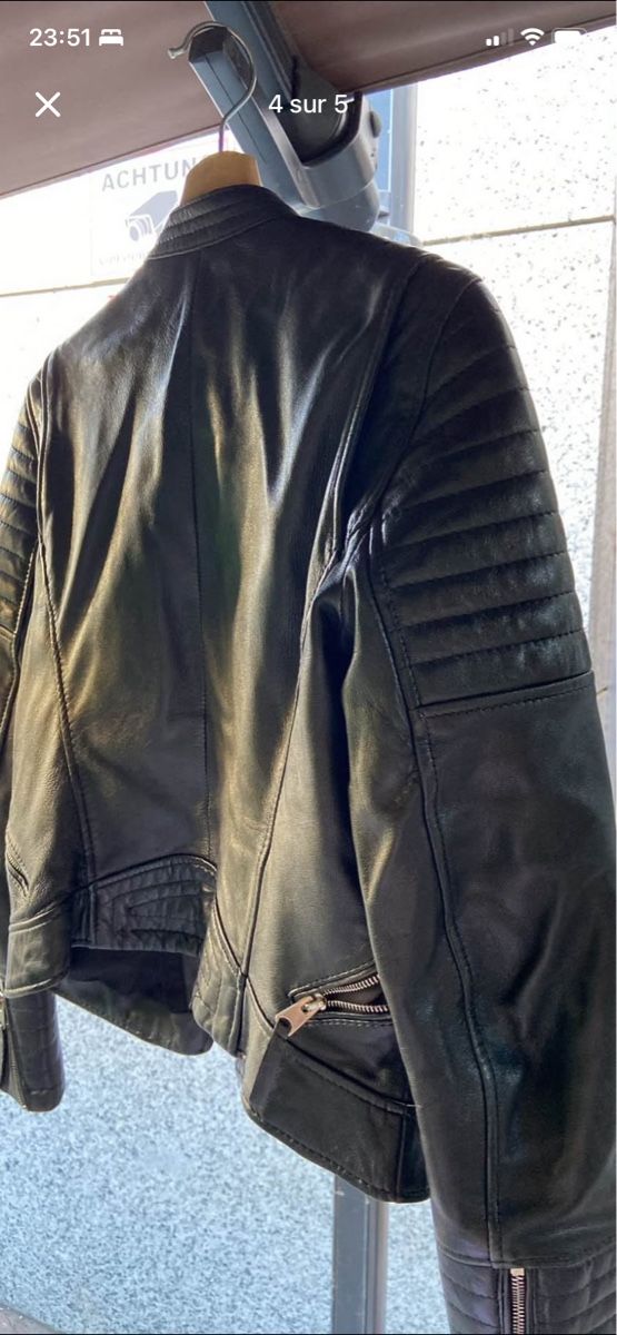 Giacche: Veste cuir véritable - taille M – Nuovo (secondo la descrizione) da Genève venduto da muj_2zmc 2