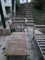 Gartenlounge 2x1er 1x2er