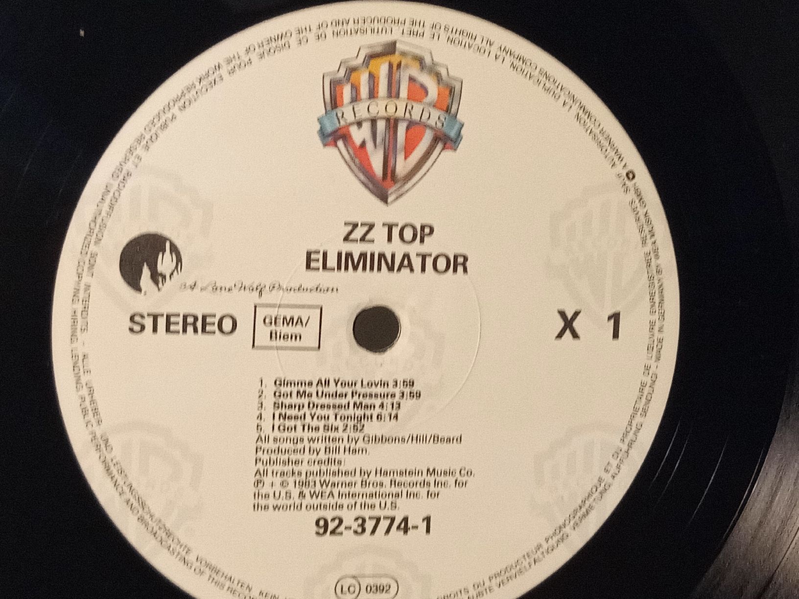 Dischi in vinile: ZZ Top Eliminator Vinyl LP 1983 – Usato da basel venduto da markusb07 5