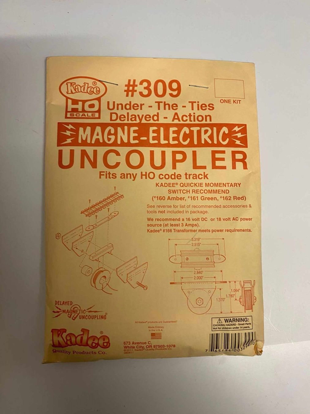 Trains électriques: Kadee H0 Entkuppler Nummer 309 – Neuf avec emballage d'origine à Boswil par Blflohmi