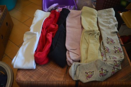 TAILLE 98 - 6 PAAR COLLANTS