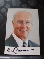Franz Beckenbauer - signierte Autogrammkarte