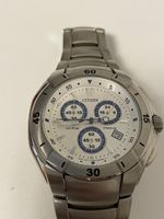 Citizen Chronograph Uhr Titan Gehäuse 42mm gebraucht