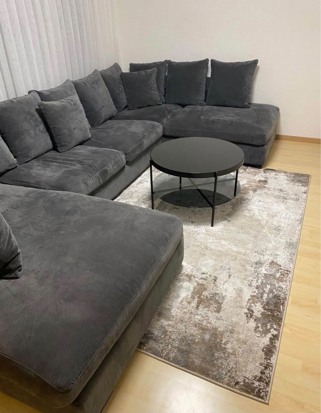 Sofas: U-förmiges Sofa – anthrazit – Gebraucht aus Biberist von P9vy 2