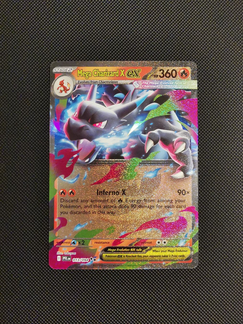 Pokémon Cartes à collectionner: Pokemon Mega Charizard ex PFL 013, Englisch – D'occasion à Lengnau AG par Bamboo_fighter