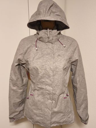Quechua Regenjacke grau Grösse M guter Zustand