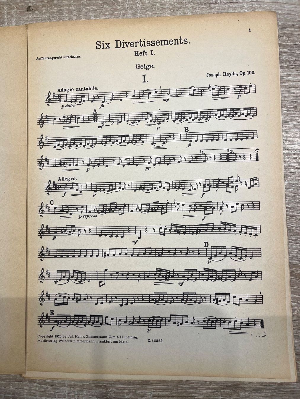 Libri: Notenheft Joseph Haydn – Usato da Muttenz venduto da Bhuebi 3