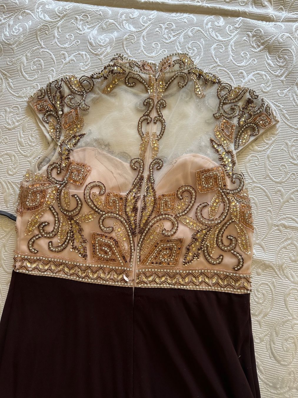 Kleider: Damen Abendkleid – Gebraucht aus Perlen von H.Spa 1