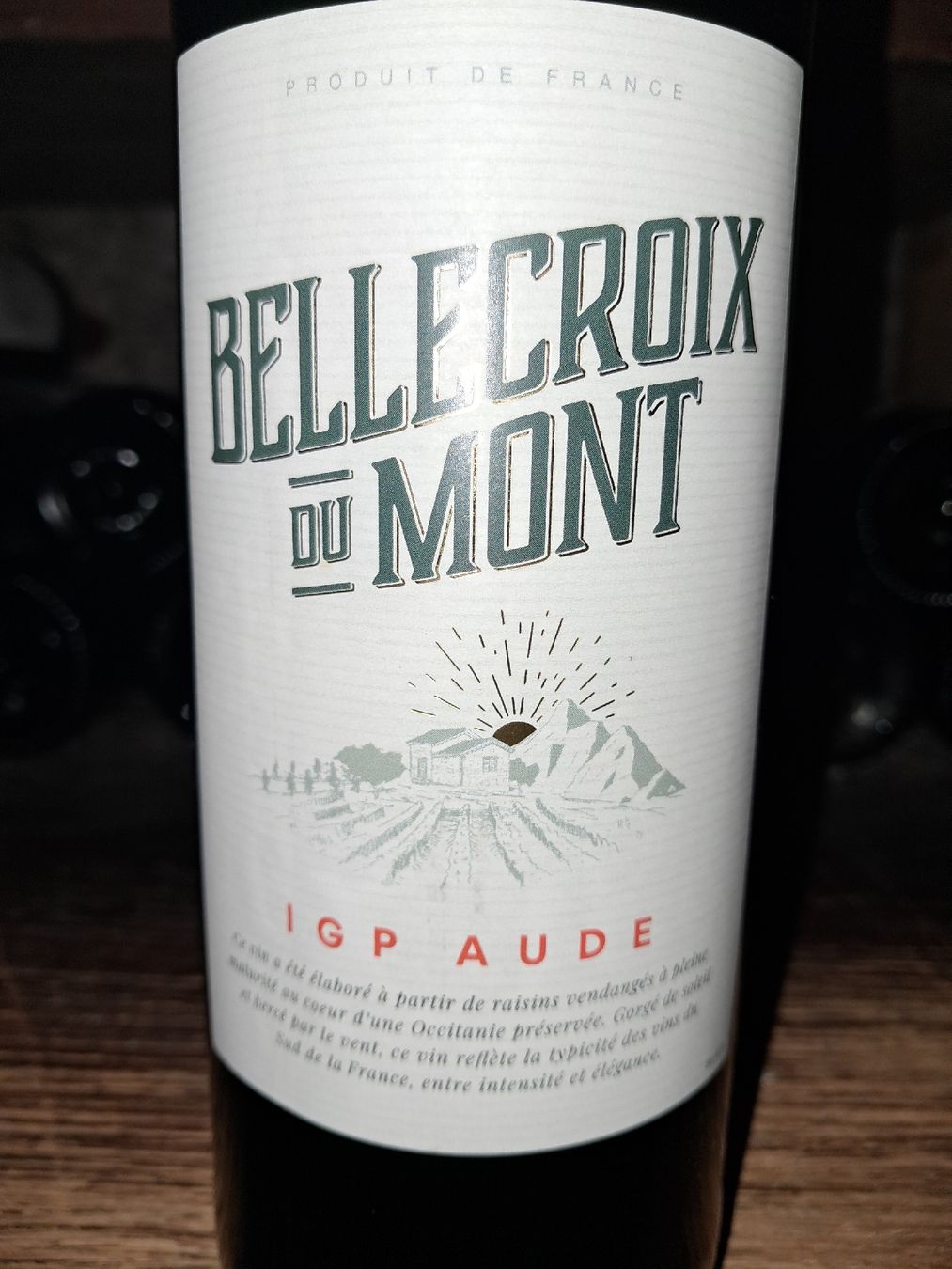 Vino: Bellecroix du mont aude 2023 – Nuovo e nell'imballaggio originale da Le locle venduto da juliensaran