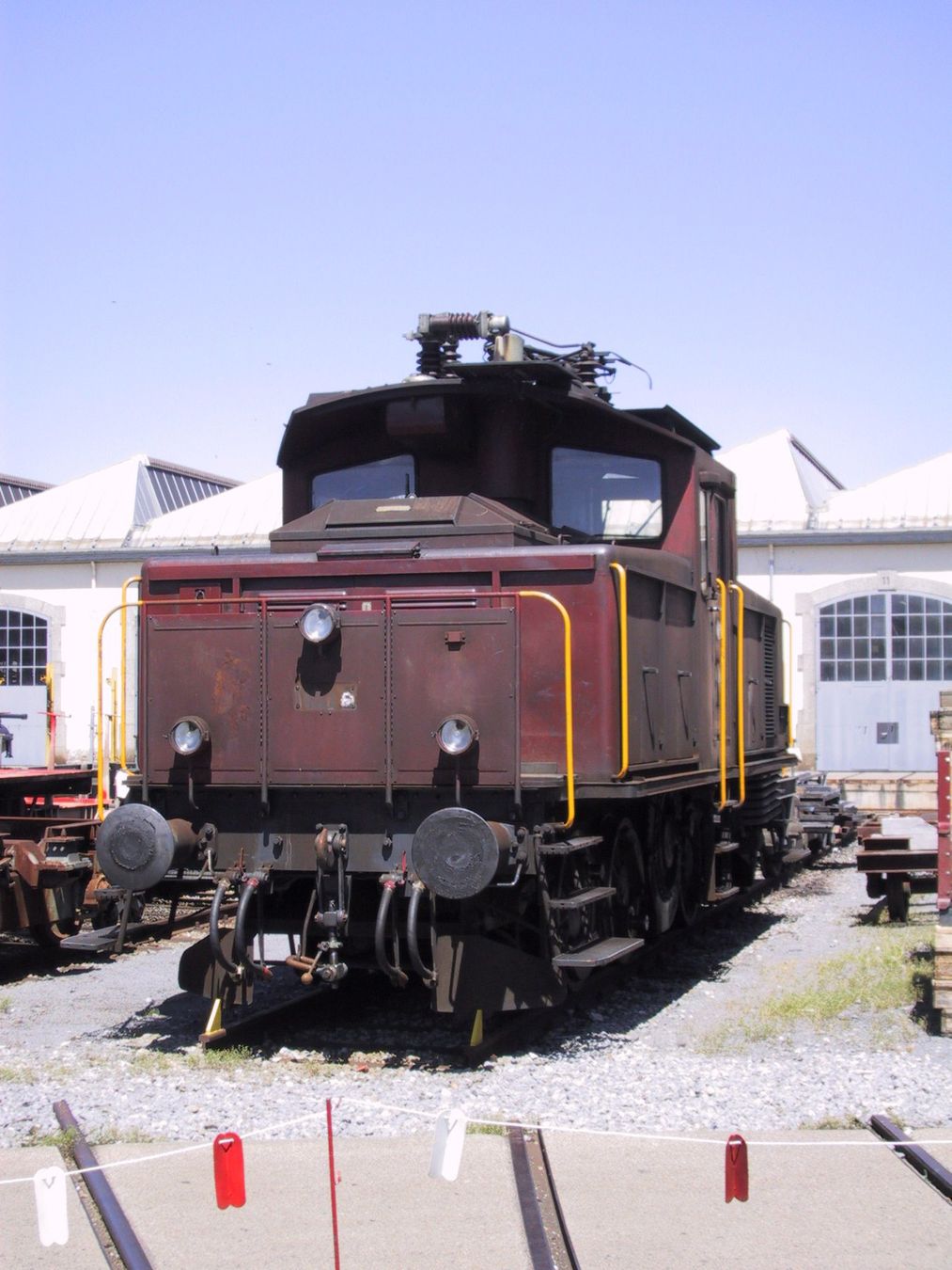 SBB/CFF/FFS Schilder: Lokschild Original SBB Ee 3/3 – Gebraucht aus Schlatt ZH von Eiger73 4