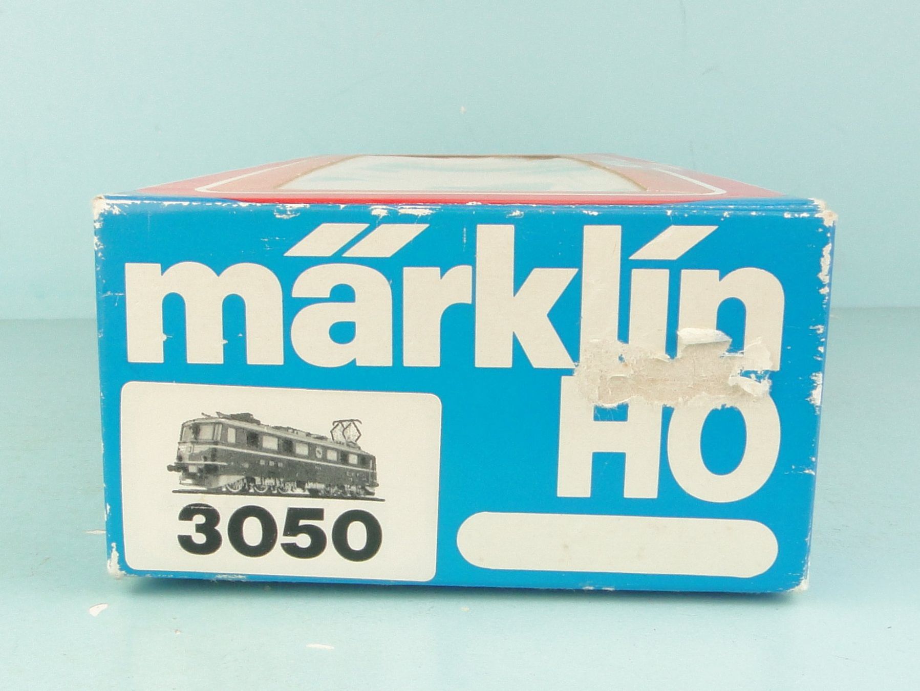 Märklin Modellini di ferrovie: Märklin leerer Karton 3050 SBB Ae 6/6 – Usato da Bülach venduto da cann11 1
