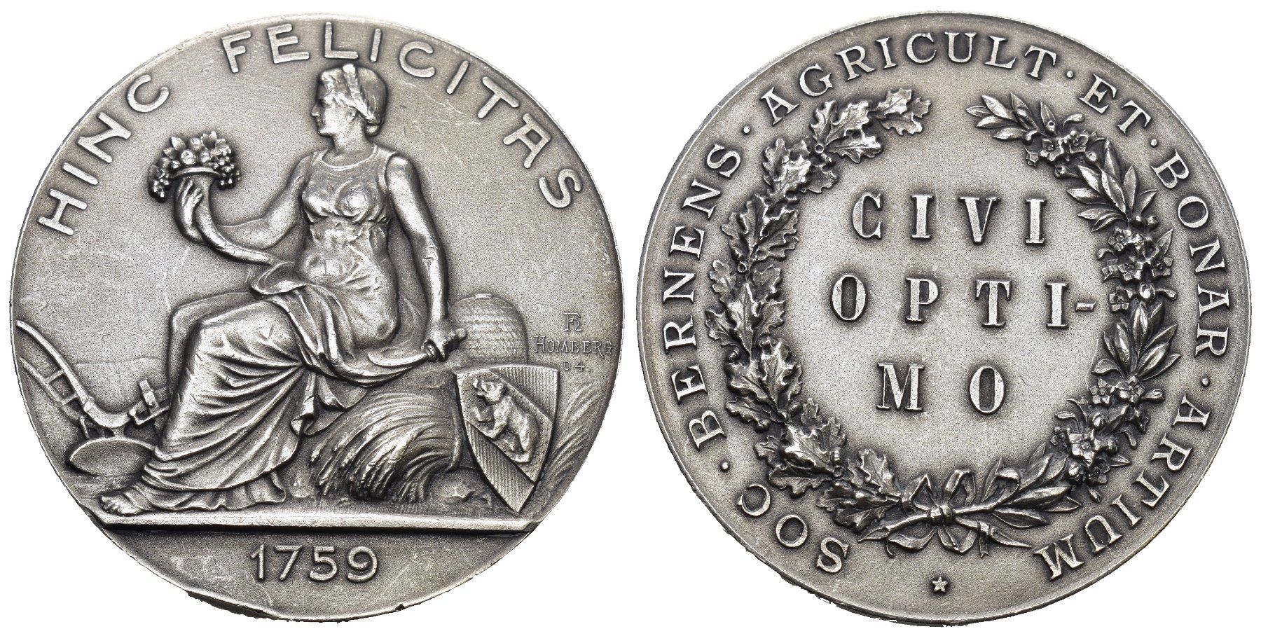 Médailles: Bern 1759 – D'occasion à Bern par numismatictops