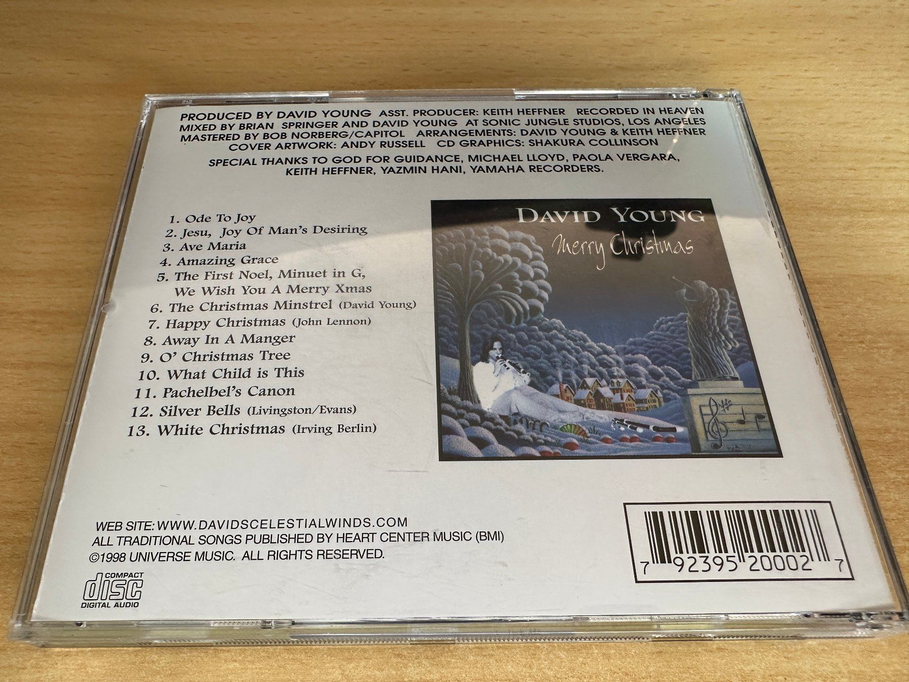 CDs: H8 David Young – Merry Christmas – Gebraucht aus Rikon im Tösstal von Alpenmutz 1