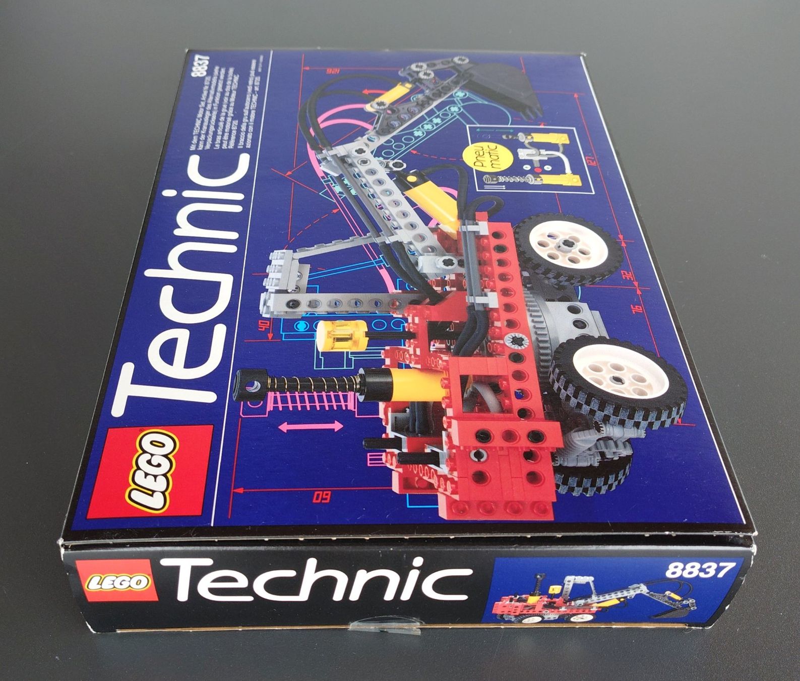 Lego Giocattoli: Lego Technic 8837 Pneumatic Bagger Neu Originalverpackt 1992 – Nuovo e nell'imballaggio originale da Küssnacht venduto da Delmu 3