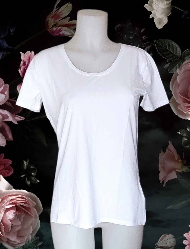 C&A T-shirt: Weisses Shirt Grösse M NEU – Nuovo e nell'imballaggio originale da Aarburg venduto da Hystoria 1