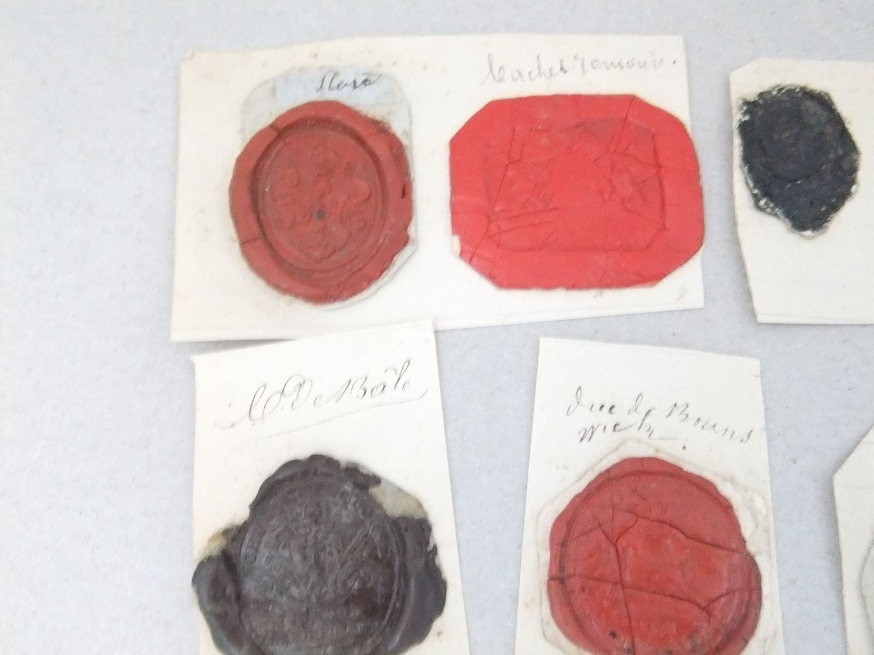 Stempel: Lot antiker Wachssiegel – Gebraucht aus Esslingen von eintagammeer 2