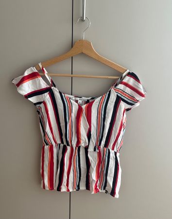 Sommer Top, Streifen-Muster, Grösse XS, Tally Weijl