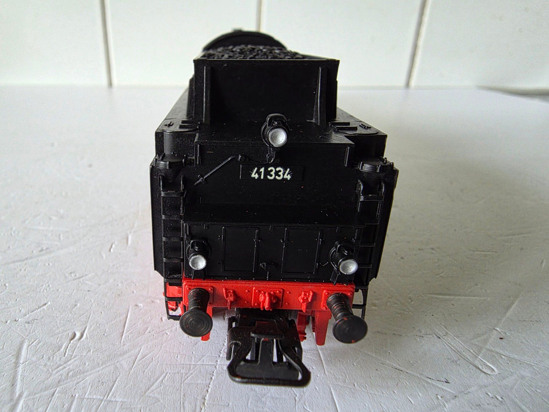 Märklin Modellini di ferrovie: Tenderlok DB BR 41, Lok-Nr. 41 334 – Usato da Seuzach venduto da Loeckeli01 2
