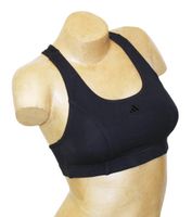 adidas Damen Top Bustier Sport Fitness Yoga /schwarz/Gr.44/L