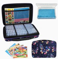 Diamond Painting Aufbewahrungsbox-Schalen-Set Schmetteling