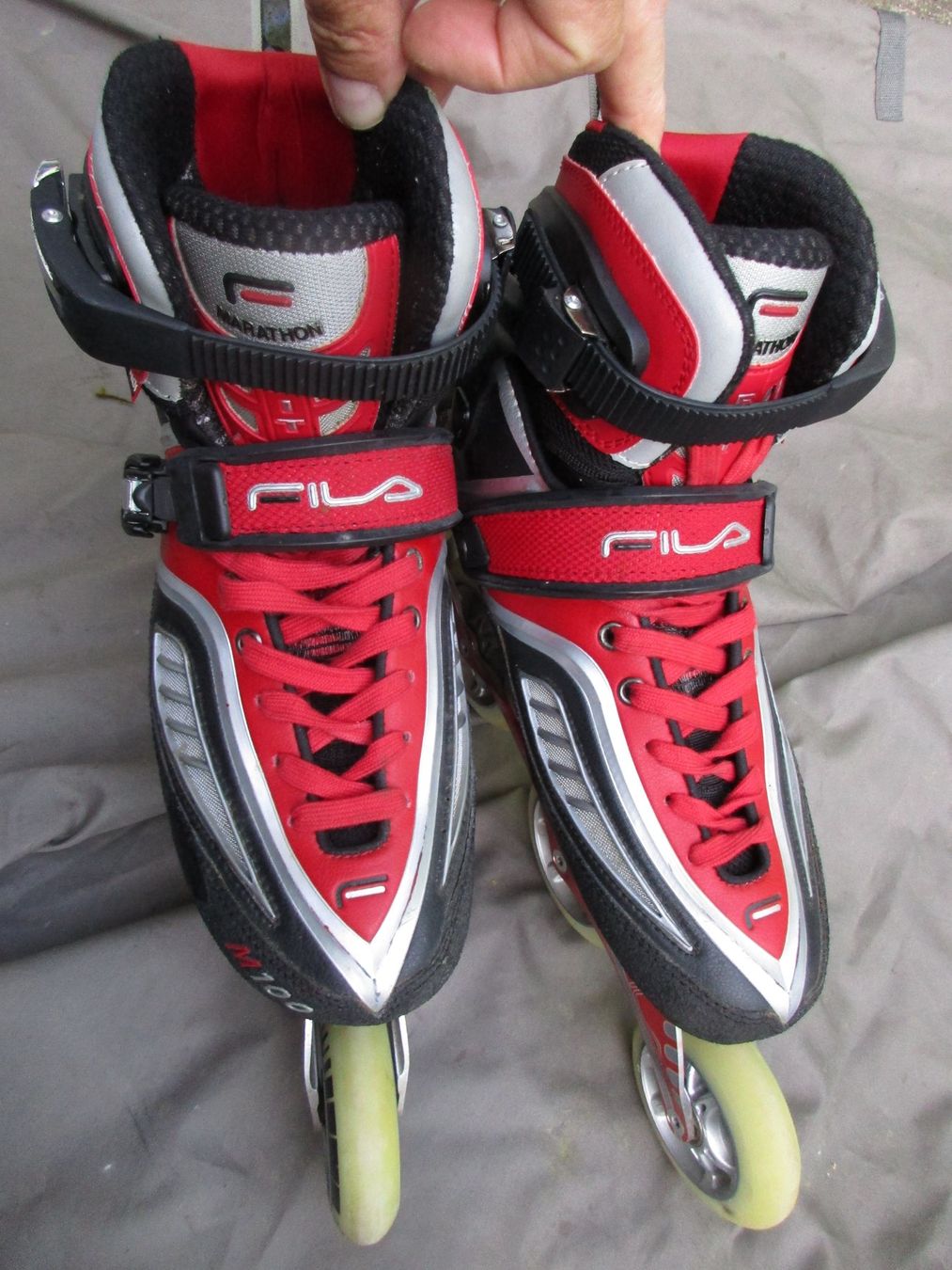 Pattini in linea & Pattini a rotelle: FILA Carbon Inline Skates Marathon Grösse 41 – Usato da Ottikon venduto da Locomotive01 3