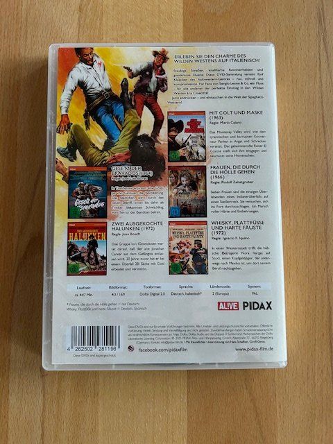 Tutti i DVDs: Italo Western Collection / 5 DVD's – Usato da Bubikon venduto da cinerama01 1