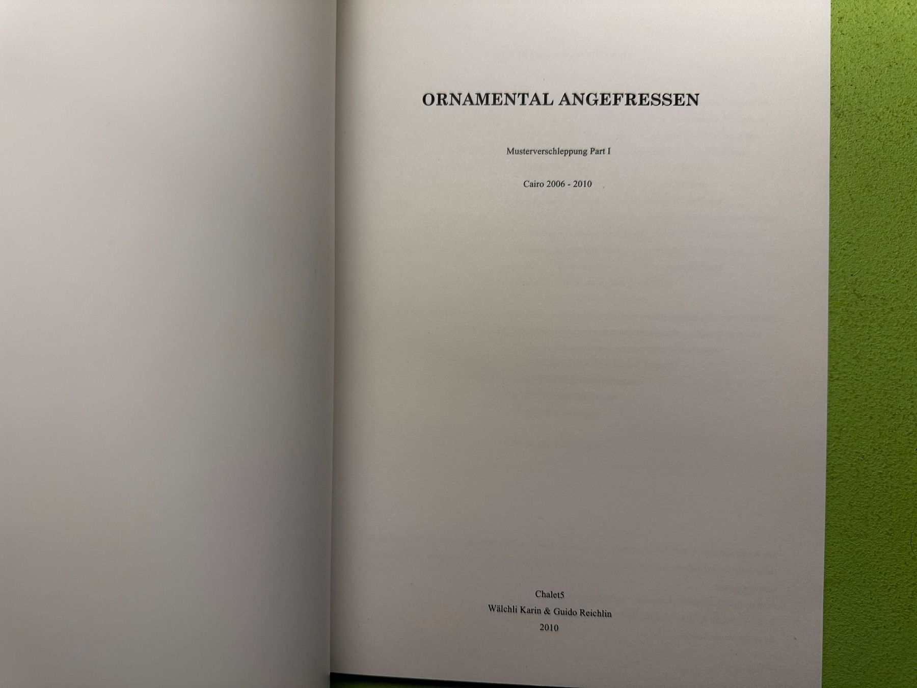 Libri: Chalet 5: Ornamental Angefressen – Usato da Zürich venduto da allp 1