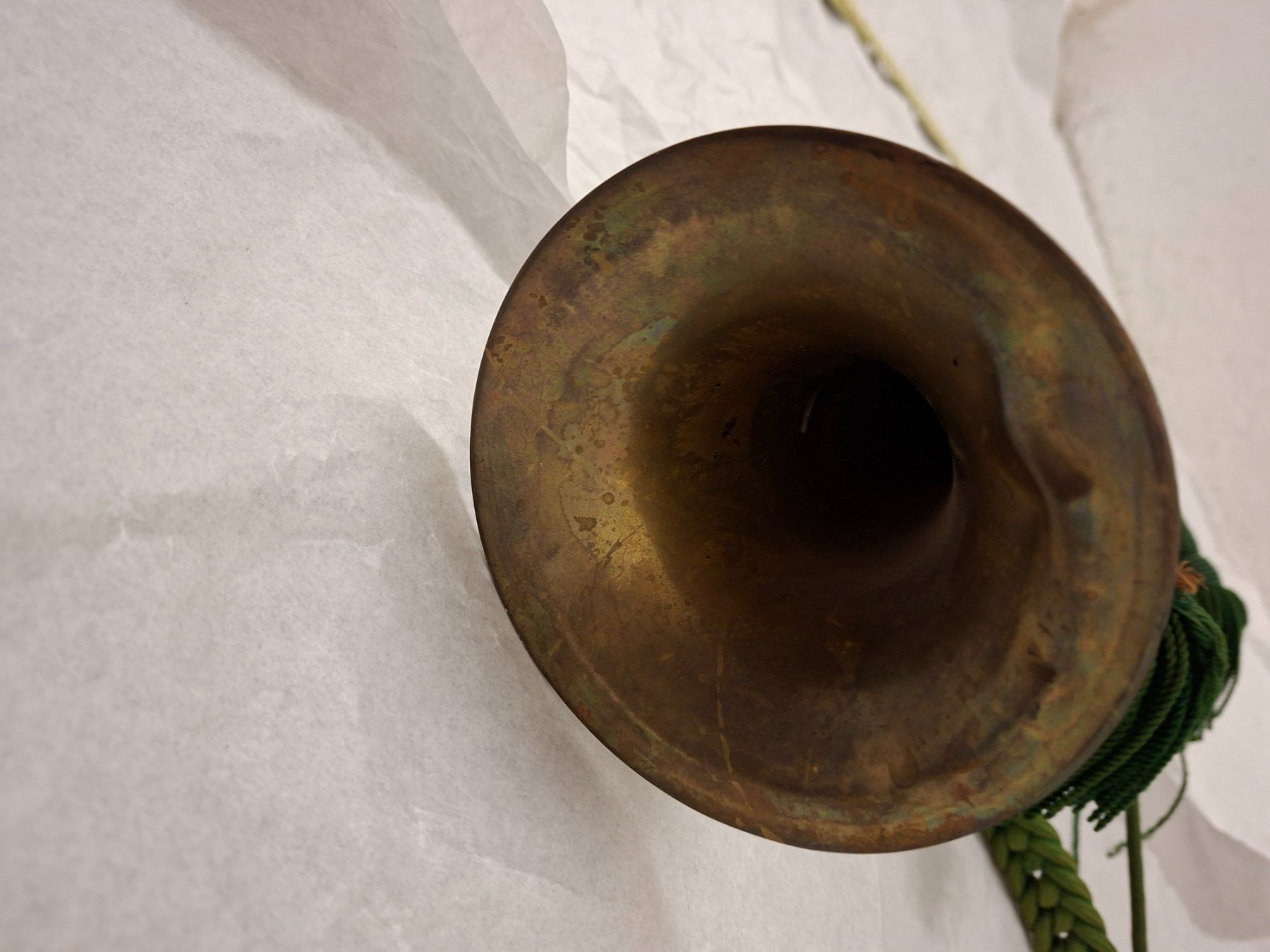 Musikinstrumente: Cornet mit Schnur und Quaste – Gebraucht aus Olten von Mezopotamya 4