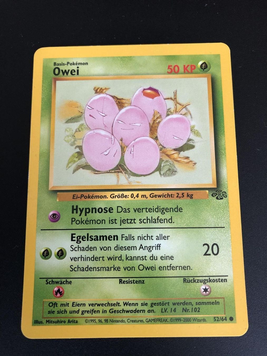 Pokémon Carte collezionabili: Owei Dschungel Set 52/64 – Usato da Windisch venduto da sevenless91