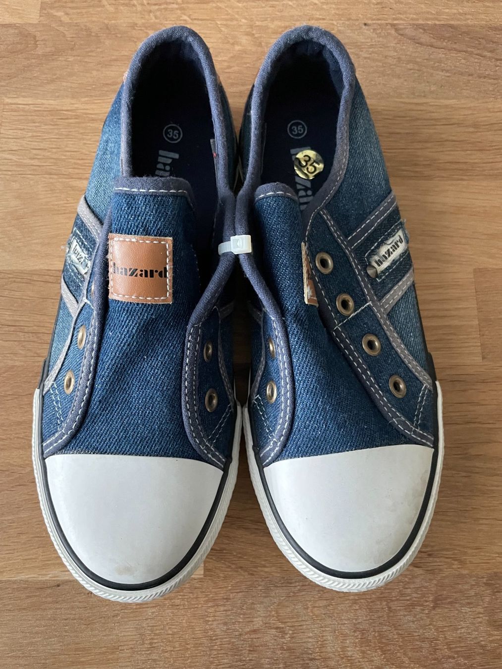 Herrenschuhe: Halbschuhe - Jeans - Grösse 35 – Neu (gemäss Beschreibung) aus Seon von tweety19