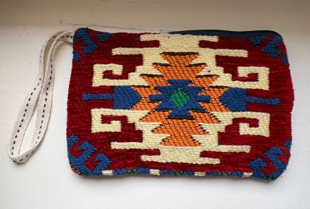 Vintage Necessaire / Portemonnaie mit orientalischem Muster