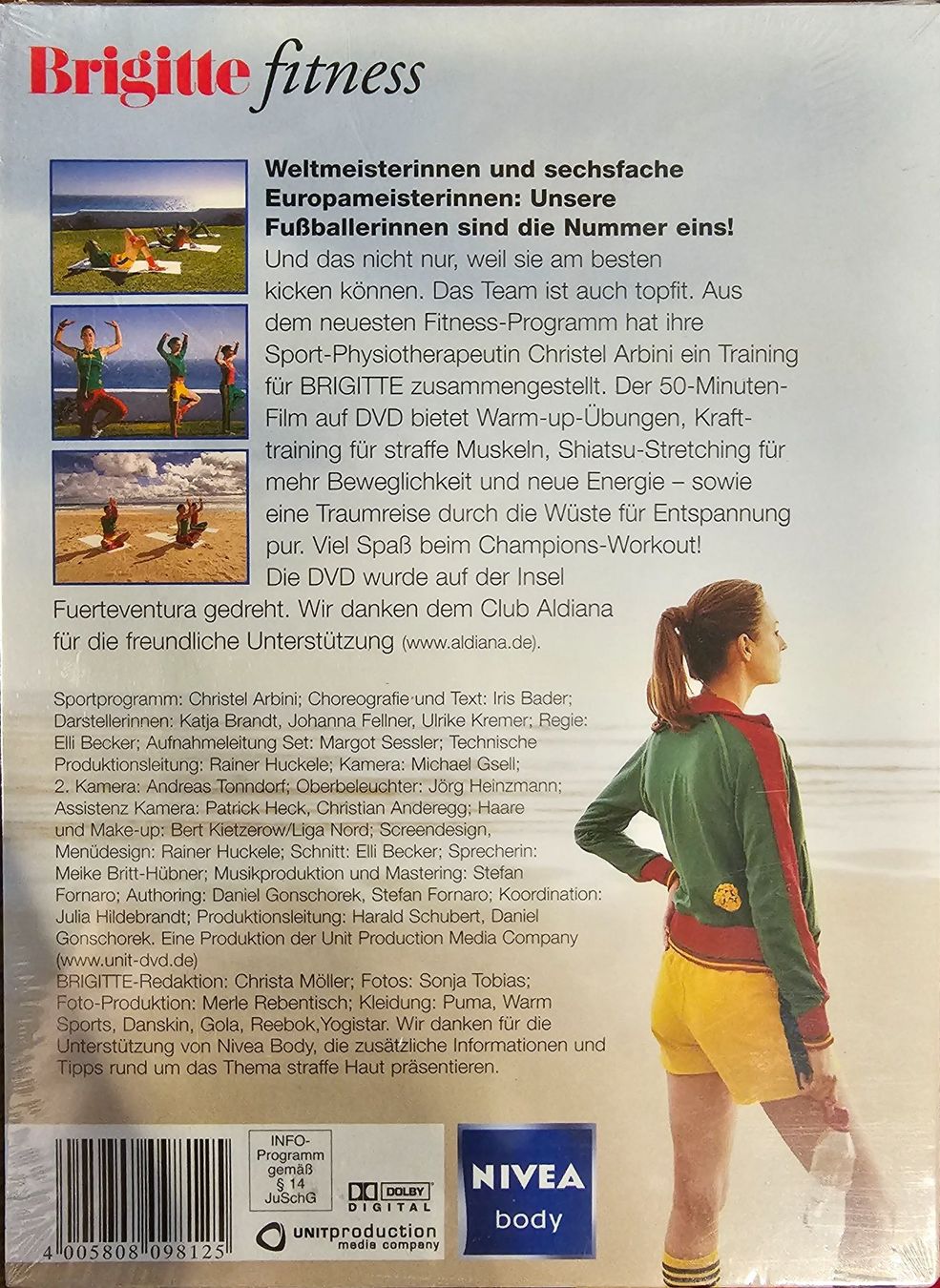 Tutti i DVDs: Brigitte Fitness - Das Frühlingsworkout – Nuovo e nell'imballaggio originale da Wahlen b. Laufen venduto da Cg10 1
