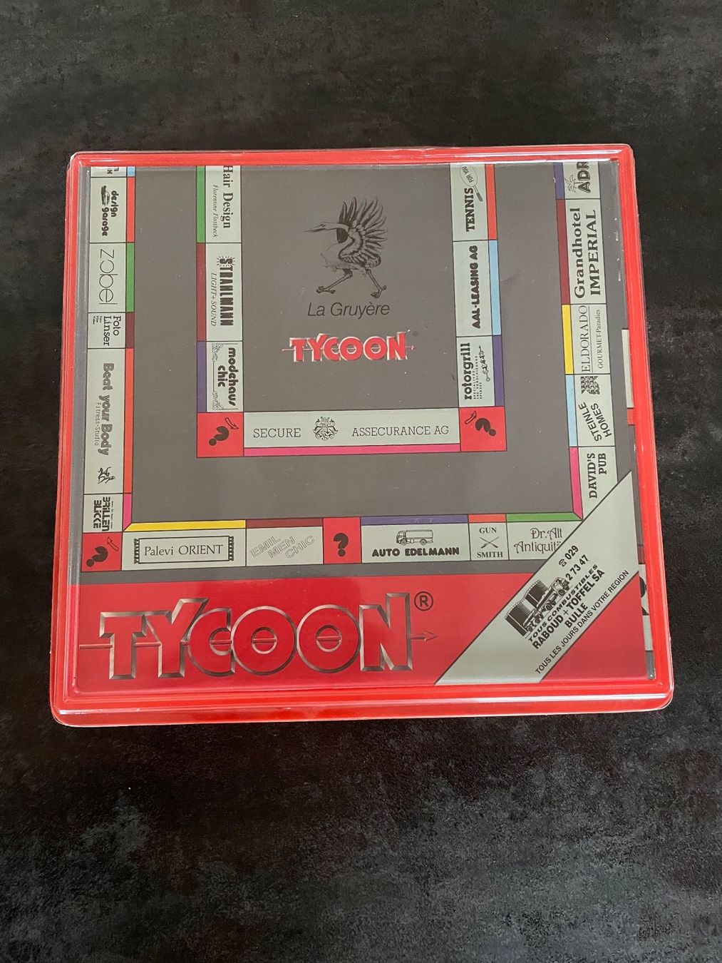 Giochi: Jeu Tycoon La Gruyère 1988 – Nuovo e nell'imballaggio originale da Vallamand venduto da Bricbracbroc82 1